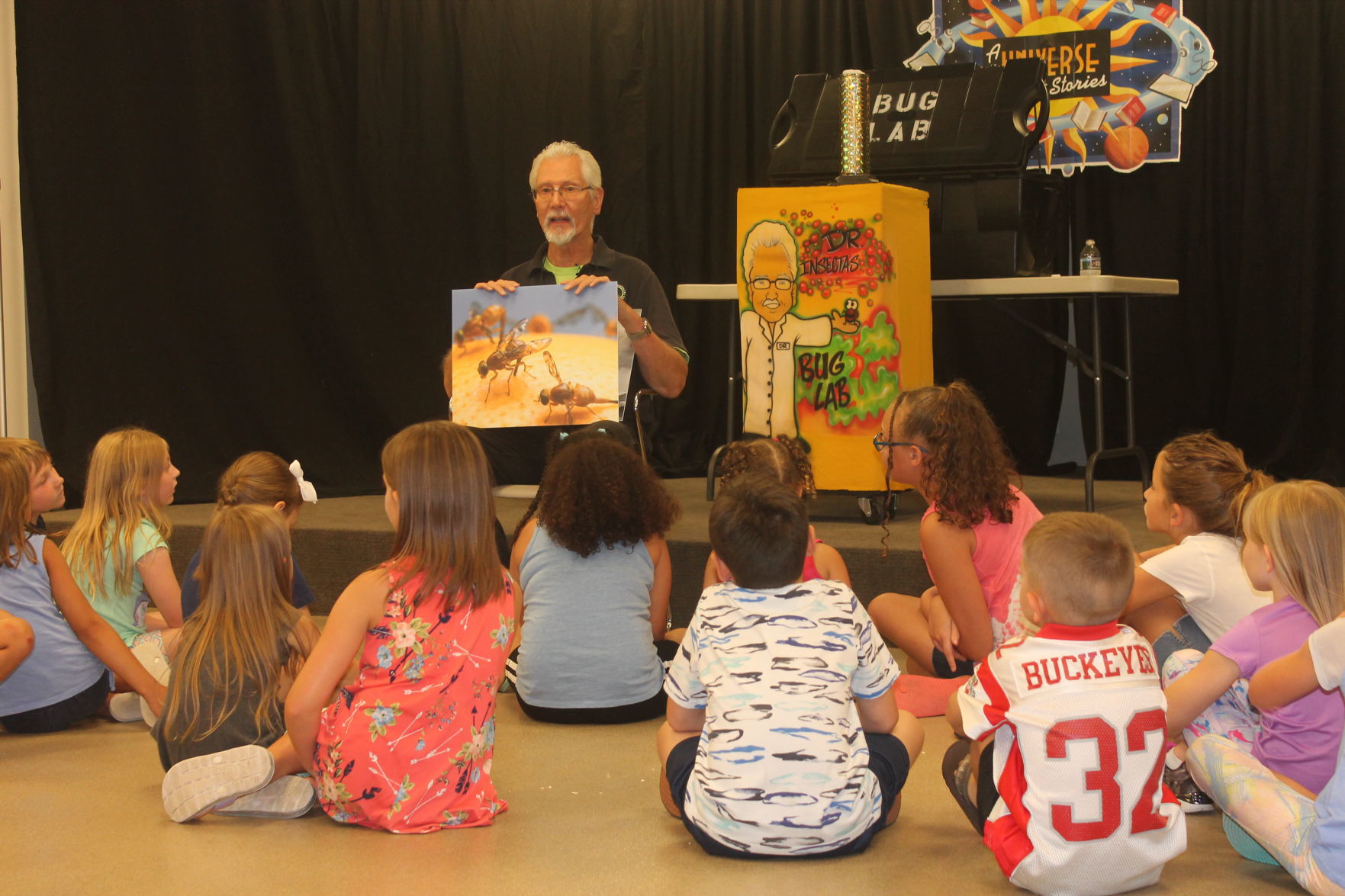 Dr. Insecta at the Library
